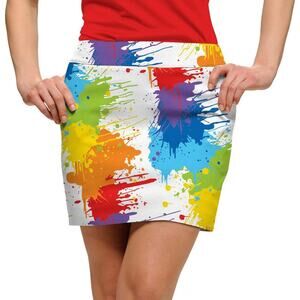 LoudMouth Drop Cloth StretchTech Skort Size 8